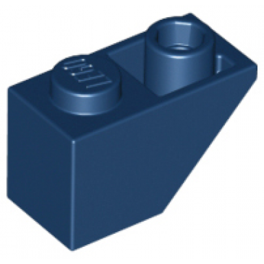 dark blue slope inverted 45 2 x 1