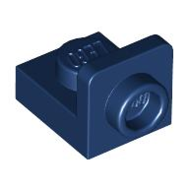 dark blue bracket 1 x 1 - 1 x 1 inverted