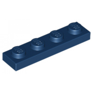 dark blue plate 1 x 4
