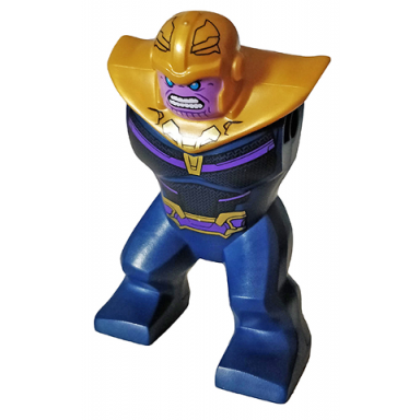 dark blue body giant thanos pattern