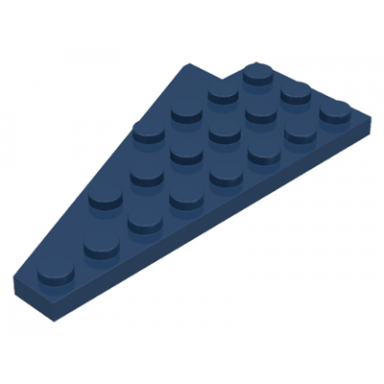 dark blue wedge plate 8 x 4 wing right