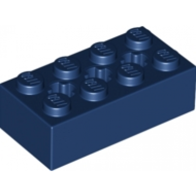 dark blue technic brick 2 x 4 with 3 axle holes