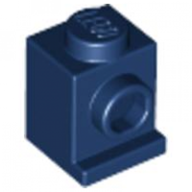 dark blue brick modified 1 x 1 with headlight
