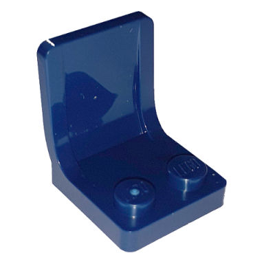 dark blue minifigure utensil seat chair 2 x 2