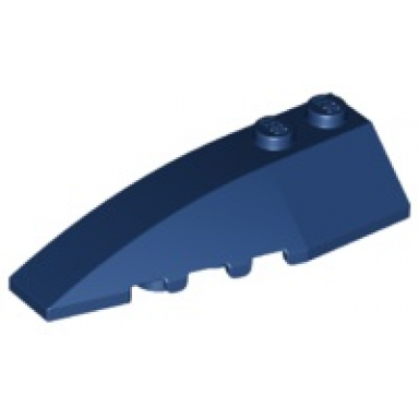 dark blue wedge 6 x 2 left