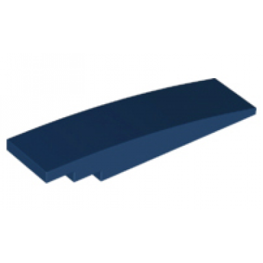dark blue slope curved 8 x 2