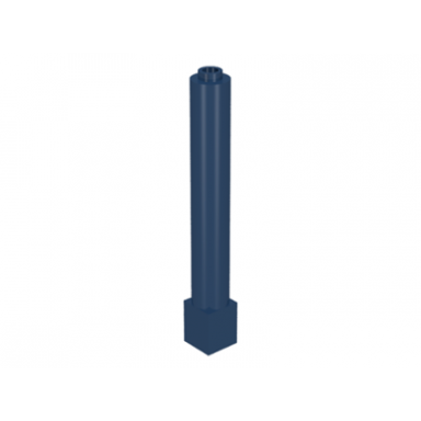 dark blue support 1 x 1 x 6 solid pillar