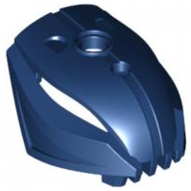 dark blue bionicle head rahkshi