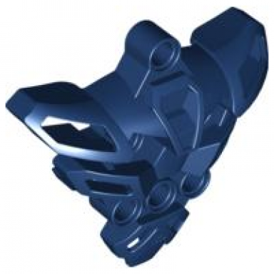 dark blue bionicle matoran chest torso