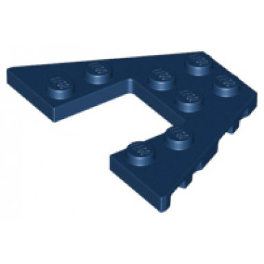 dark blue wedge plate 4 x 6