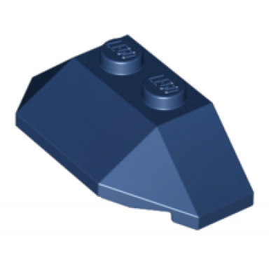 dark blue wedge 2 x 4 triple