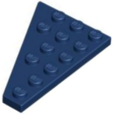 dark blue wedge plate 6 x 4 right