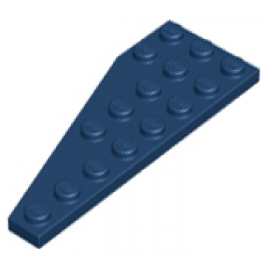 dark blue wedge plate 8 x 3 pentagonal right