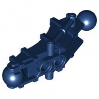 dark blue bionicle toa hordika leg section