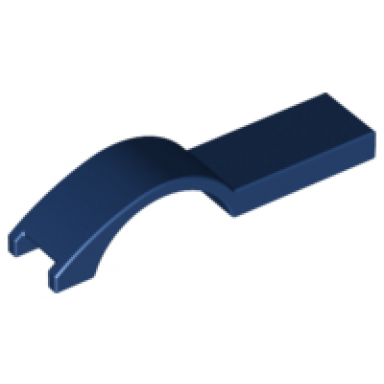 dark blue vehicle mudguard 1 x 4 1 2