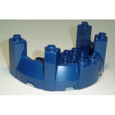 dark blue duplo roof turret top - castle