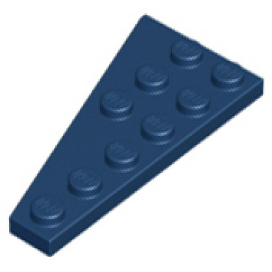 dark blue wedge plate 6 x 3 right