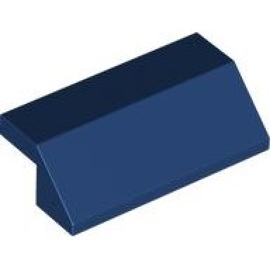 dark blue slope 45 2 x 4 with cutout without studs