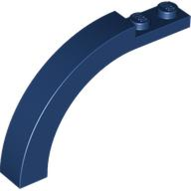 dark blue arch 1 x 6 x 3 1 3 curved top