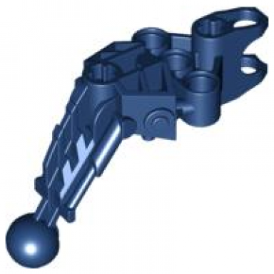 dark blue bionicle arm leg upper section solek