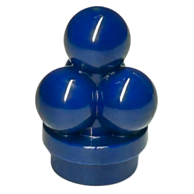 dark blue ice cream scoops