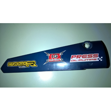 dark blue technic panel fairing 6 long smooth side b with crawlr gears ig nition and press oil pumps pattern sticker - set 41999