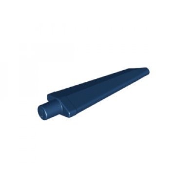 dark blue minifigure weapon sword spike flexible 3.5l with bar end