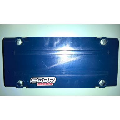 dark blue technic panel plate 5 x 11 x 1 with egor design pattern model right side sticker - set 41999