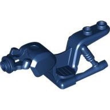 dark blue motorcycle fairing chopper