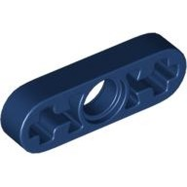 dark blue technic liftarm thin 1 x 3 - axle holes