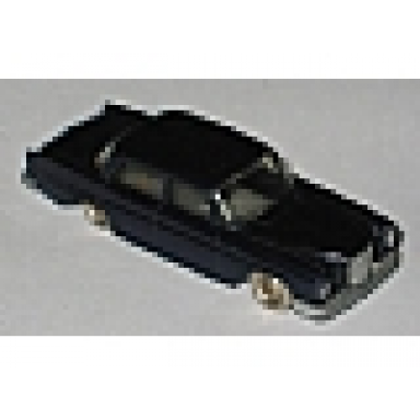 dark blue ho scale mercedes 220s