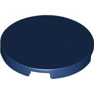 dark blue tile round 3 x 3