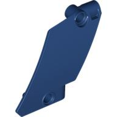 dark blue technic panel curved 60 5 x 7 tapered right
