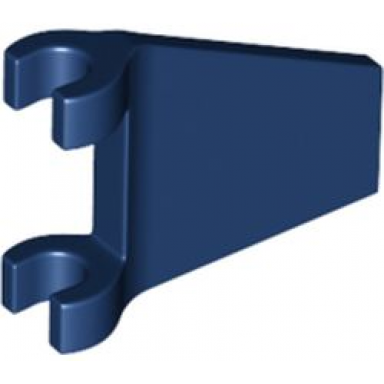 dark blue flag 2 x 2 trapezoid with flared edge