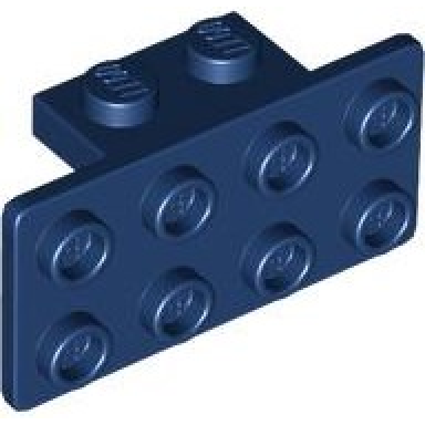 dark blue bracket 1 x 2 - 2 x 4