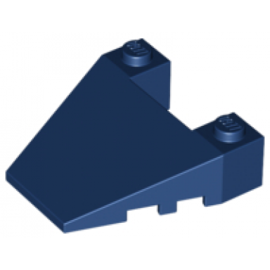 dark blue wedge 4 x 4 taper with stud notches