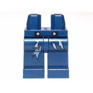 dark blue hips and legs with tattered front pattern zombie driver