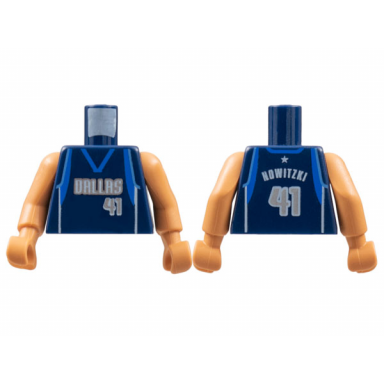 torso nba dallas mavericks 41 nowitzki pattern nougat nba arms