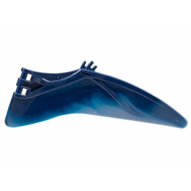 dark blue dinosaur wing pteranodon - left with marbled sand blue edge pattern