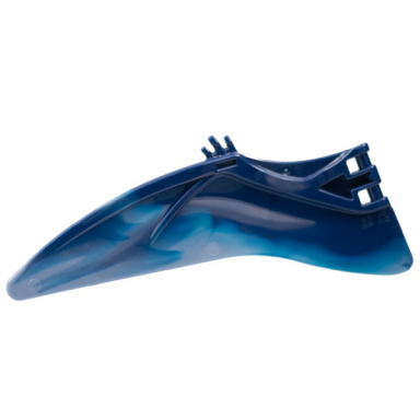 dark blue dinosaur wing pteranodon - right with marbled sand blue edge pattern