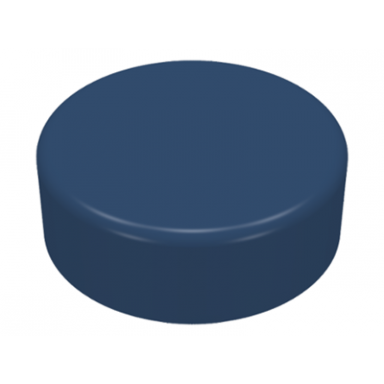 dark blue tile round 1 x 1