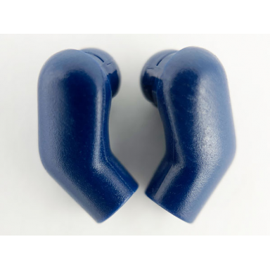 dark blue arm matching left and right pair