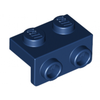 dark blue bracket 1 x 2 - 1 x 2