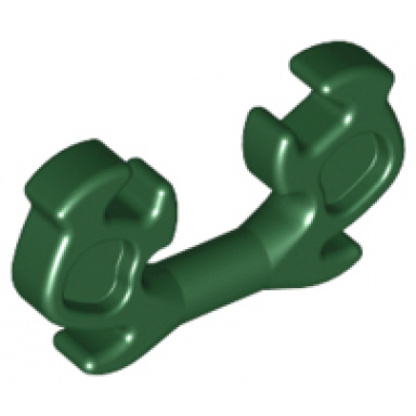 dark green minifigure helmet ninja horn elaborate
