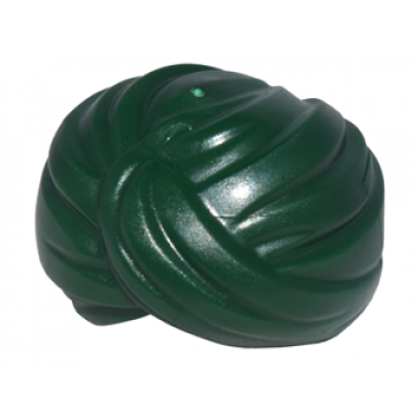 dark green minifigure headgear turban without hole
