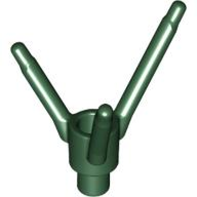 dark green plant flower stem with bar holder bar and 3 stems