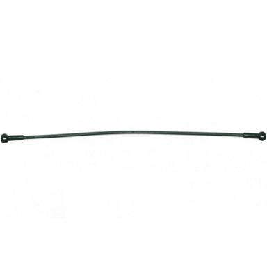 dark green hose flexible 22l with 2 connector ends zipline