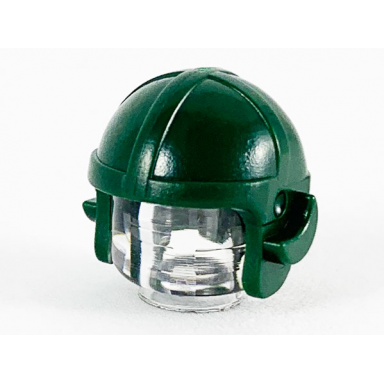 dark green minifigure headgear cap aviator