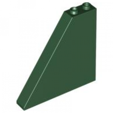 dark green slope 55 6 x 1 x 5 without bottom stud holders
