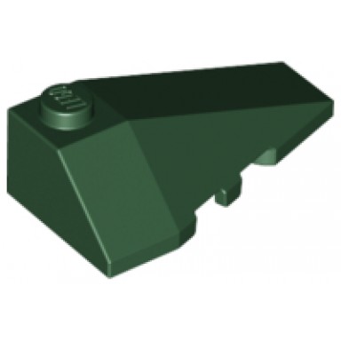 dark green wedge 4 x 2 triple right